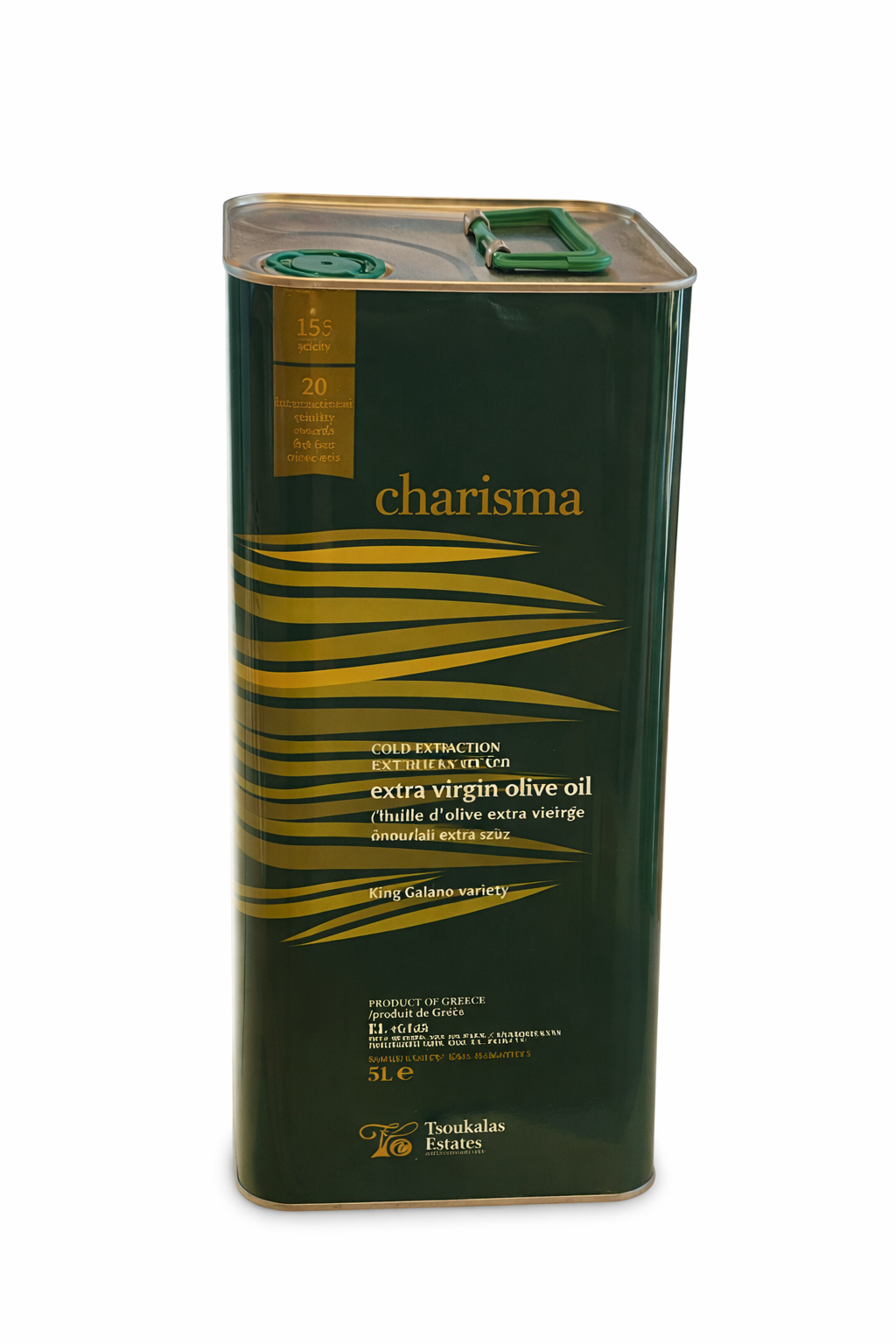 Ulei de masline extra virgin, Charisma, 5 litri