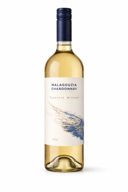Vin alb, FOUR ANGELS MALAGOUZIA CHARDONNAY SEC