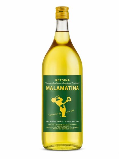 Vin alb, Retsina Malamatina 2 L