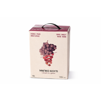 Vin rose, MAGIC BOX DEMI-DULCE 10L