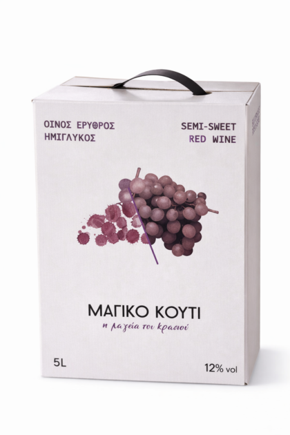 Vin rosu, MAGIC BOX DEMI-DULCE 5L