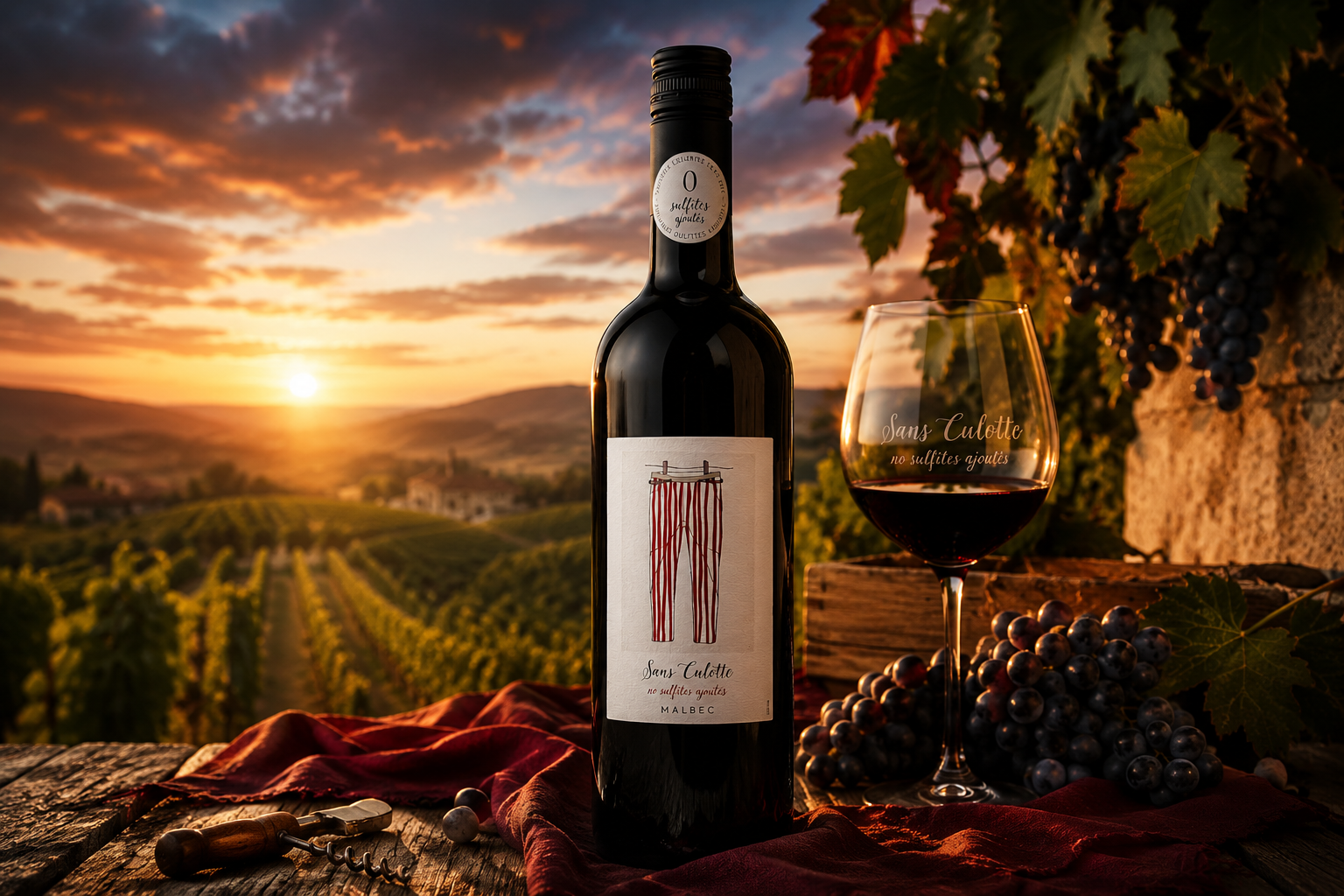 Vin rosu, Sans Culotte Malbec - imagine 2