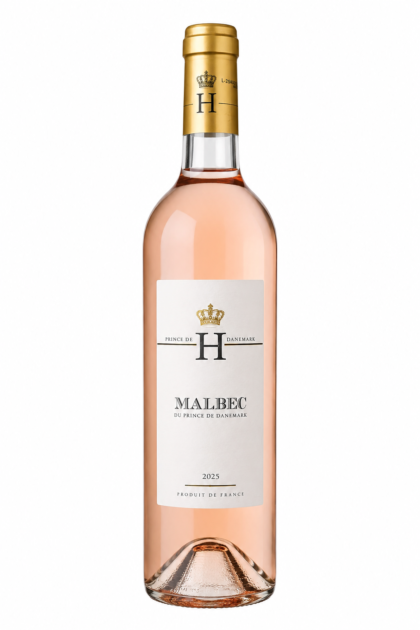 Vin rose, Prince de Danemark Malbec, Franta