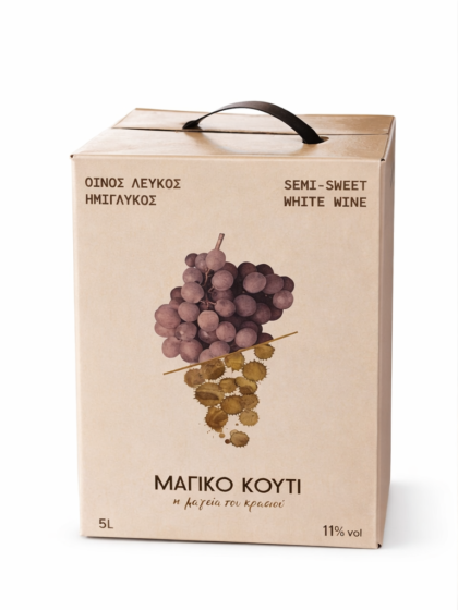 Vin alb, MAGIC BOX DEMI-DULCE 5L