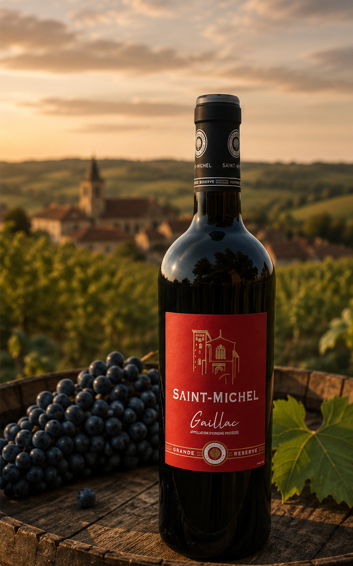 Vin rosu, Saint-Michel Gaillac Grande Réserve - imagine 2