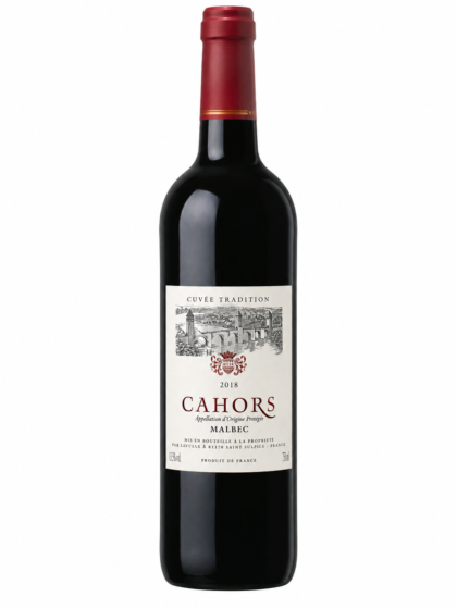 Vin rosu, Cuvée Tradition Cahors Malbec 2018