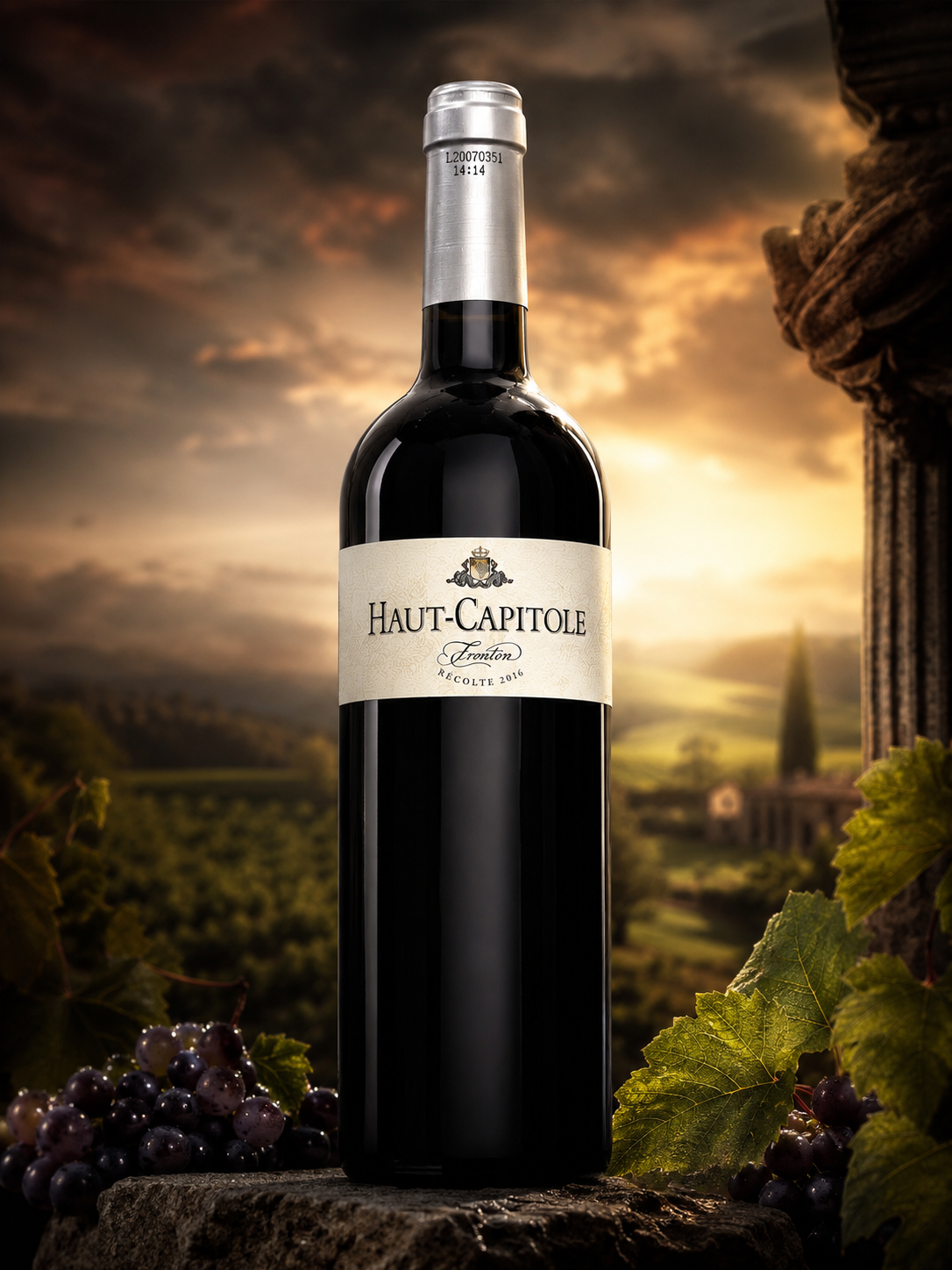 Vin rosu, Haut-Capitole Fronton Récolte 2016 - imagine 2