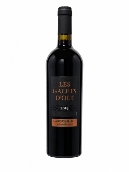 Vin rosu, Les Galets d'Olt Cahors Malbec 2019